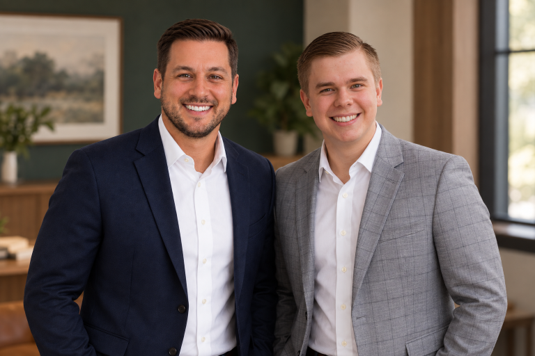 josh and wyatt, business partners